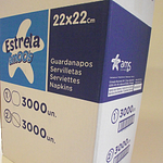 Guardanapos Folha Simples 22×22 – Caixa 30 maços