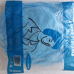 Touca Azul Descartável - Emb. 100 unid.