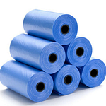 Saco rolo azul 52x60cm - 20 unid.