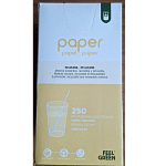 Palhinha papel individual 20cm (250unid)