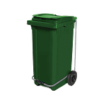 Contentor 240L com pedal - Cor Verde